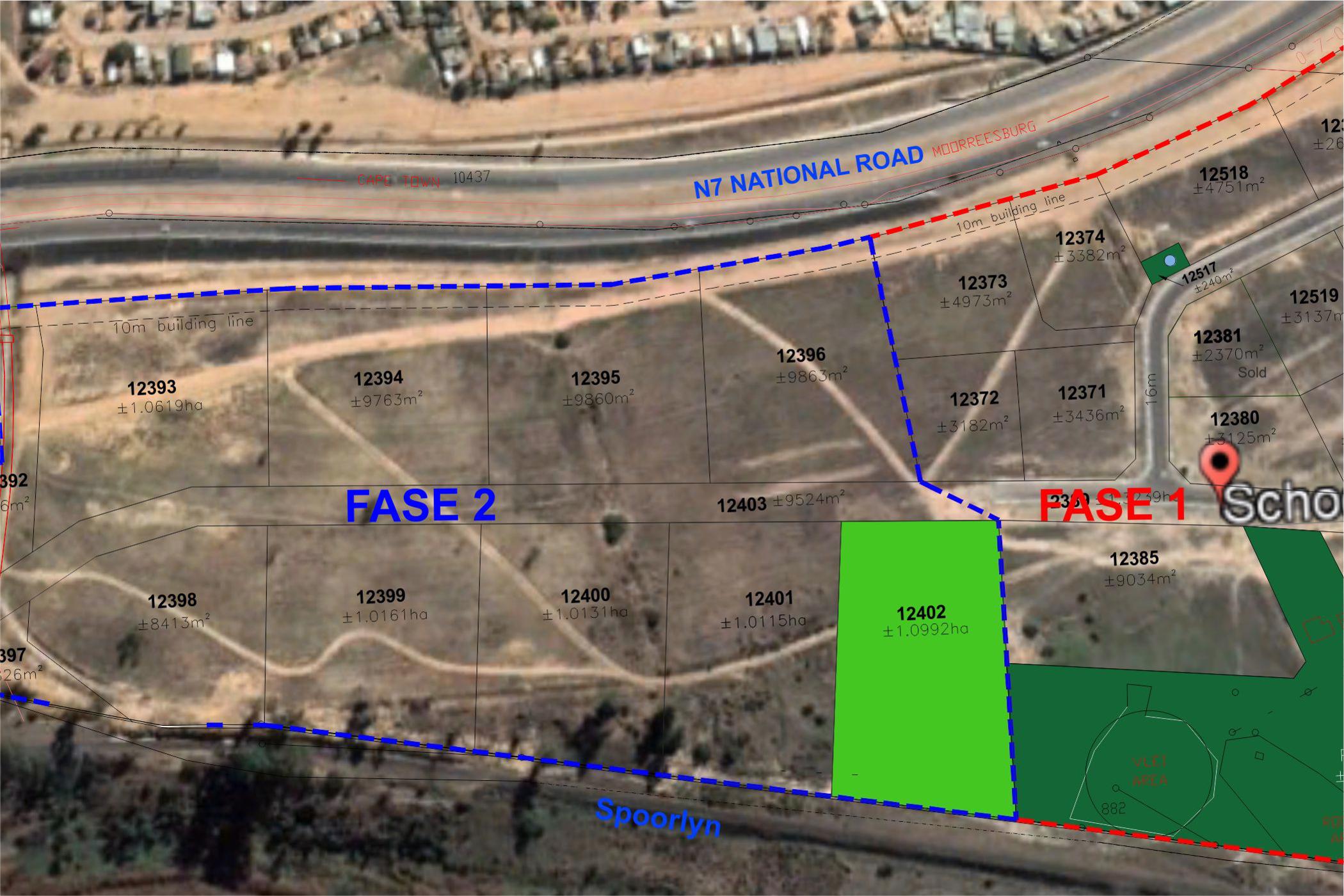 10992 m&sup2; commercial industrial property for sale in Malmesbury Industria