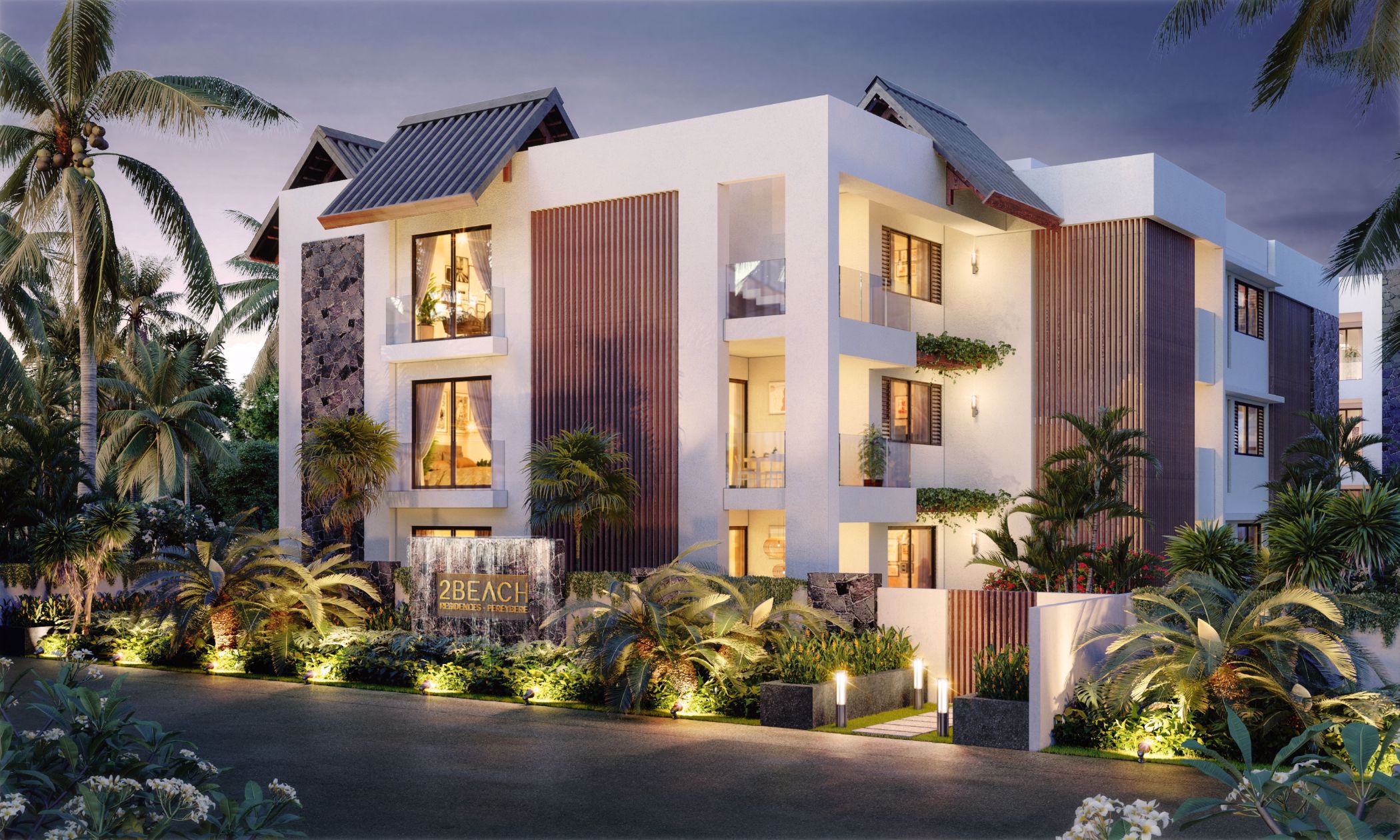 3 bedroom penthouse apartment for sale in Pereybere (Mauritius)