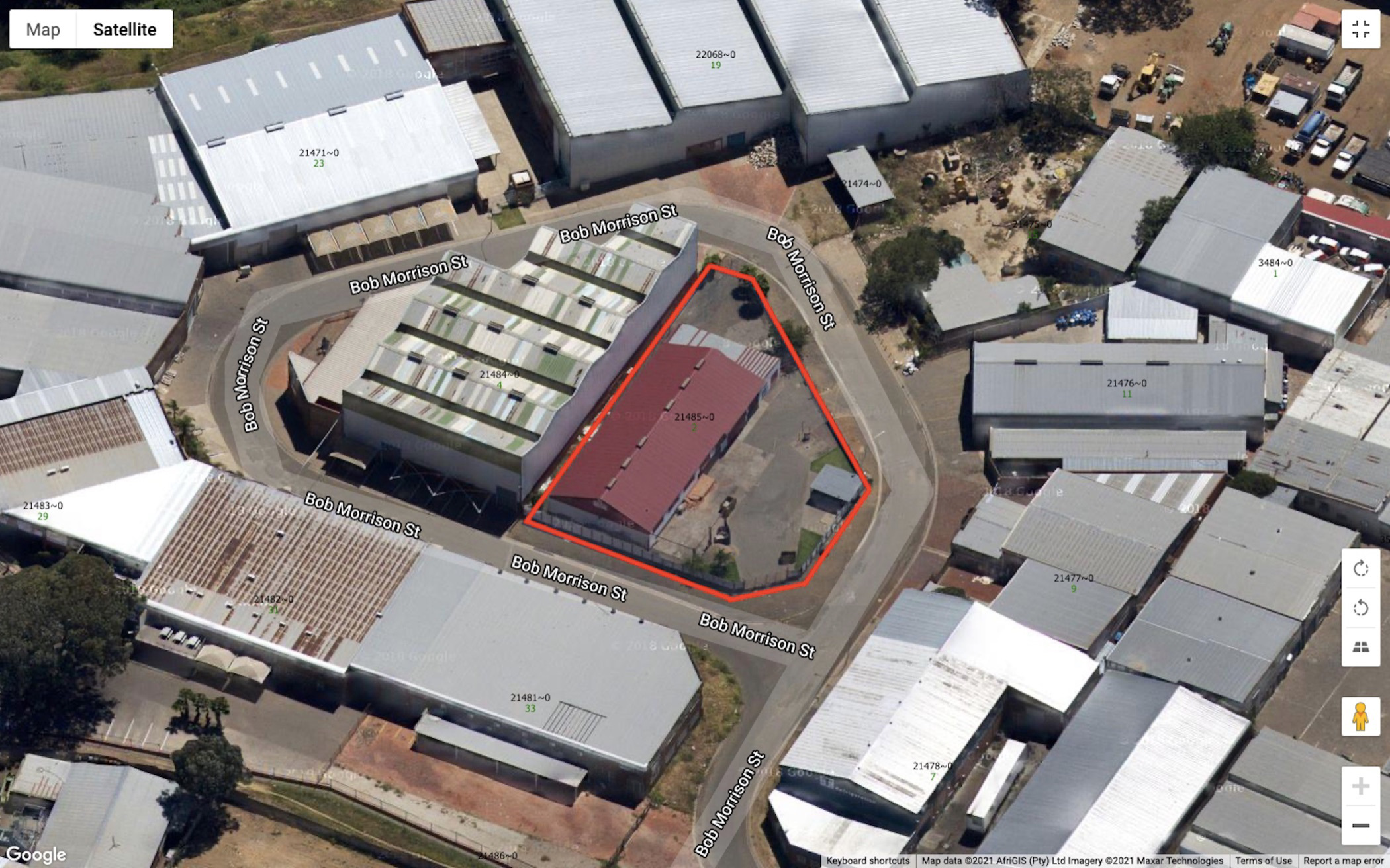 1632 m2 Commercial Industrial Property For Sale Oos Einde