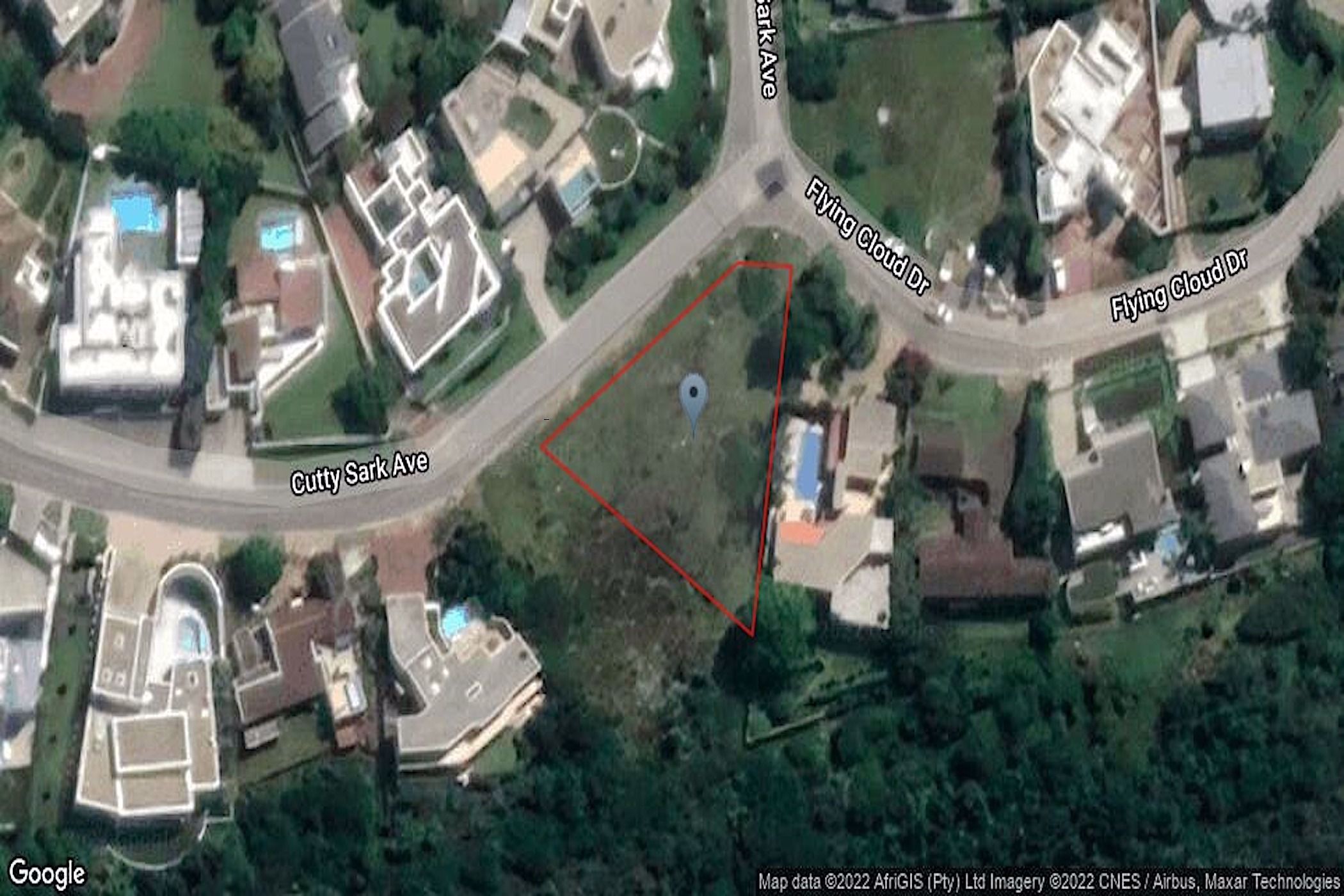 1126 m&sup2; residential vacant land for sale in Cutty Sark