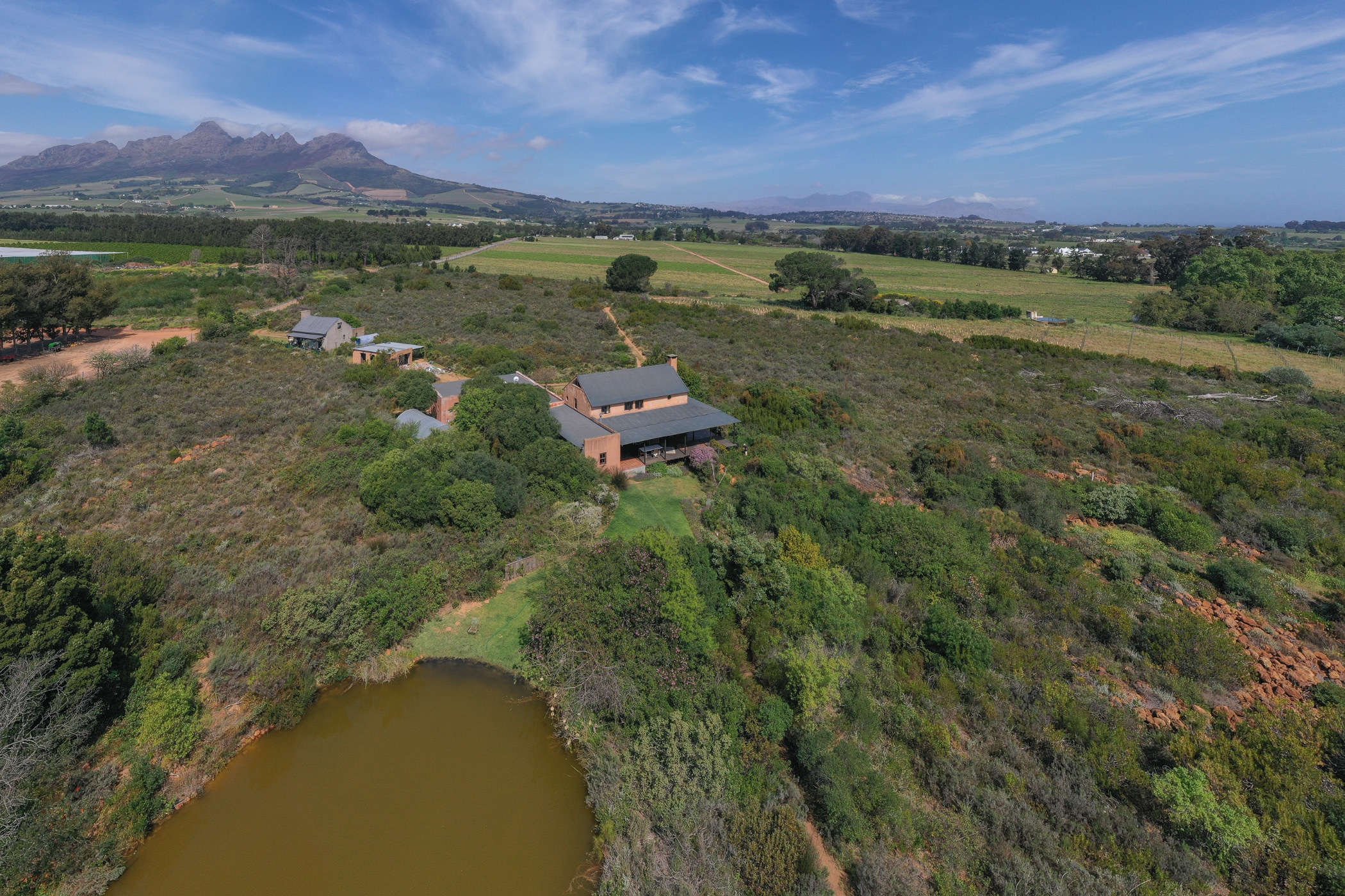 3.8 hectare Lifestyle Property For Sale Stellenbosch Farms