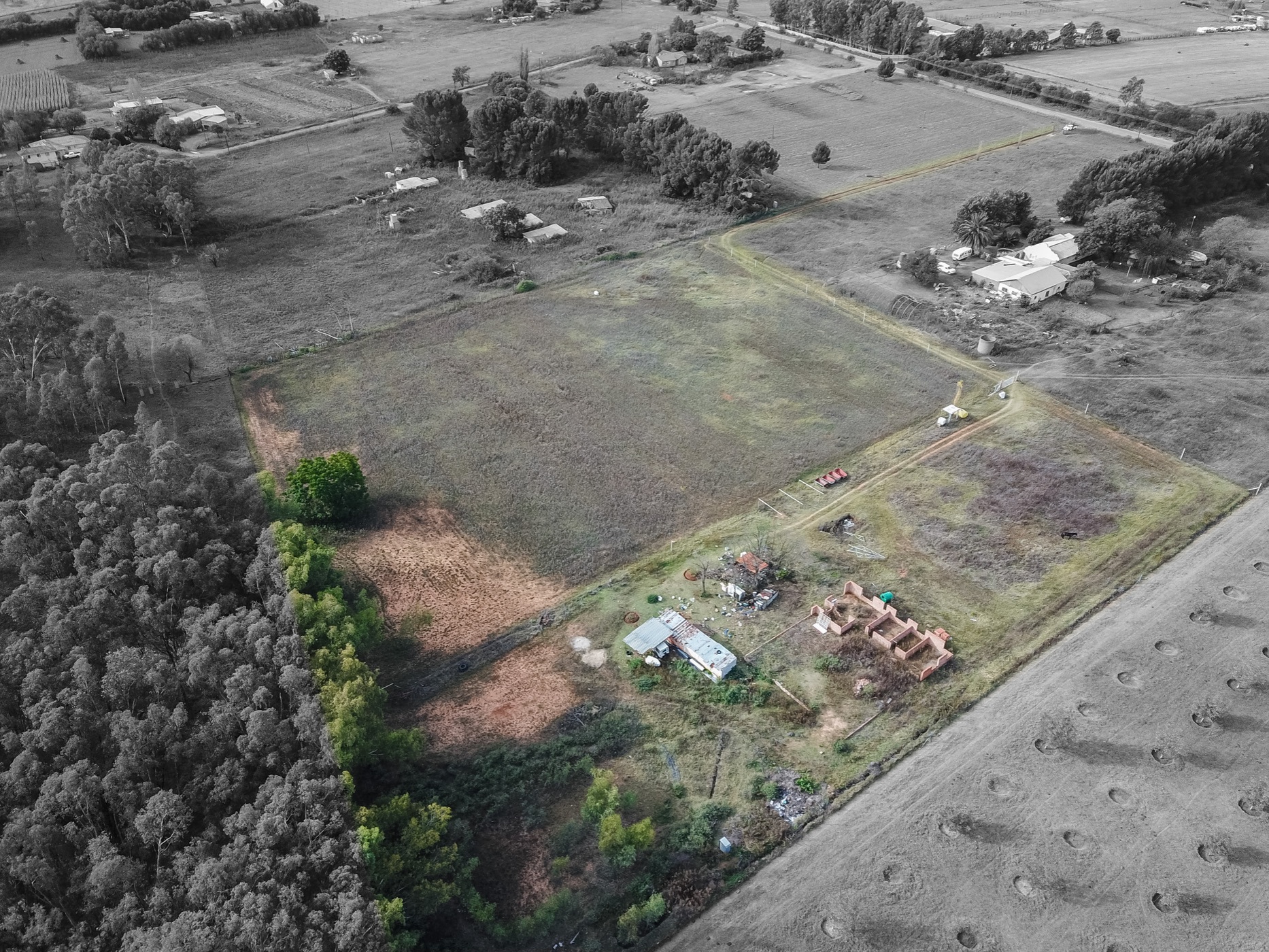 1.99 hectare Smallholding For Sale Bains Vlei 1BX1615123 Pam