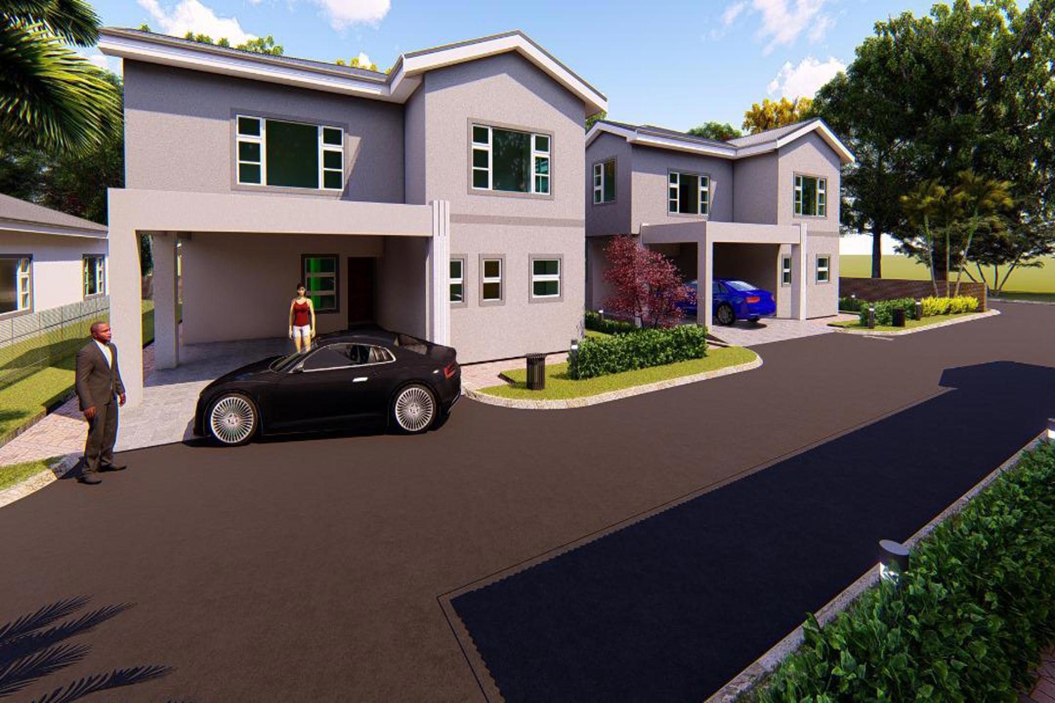 5 bedroom double-storey cluster for sale in Greystone Park (Zimbabwe)