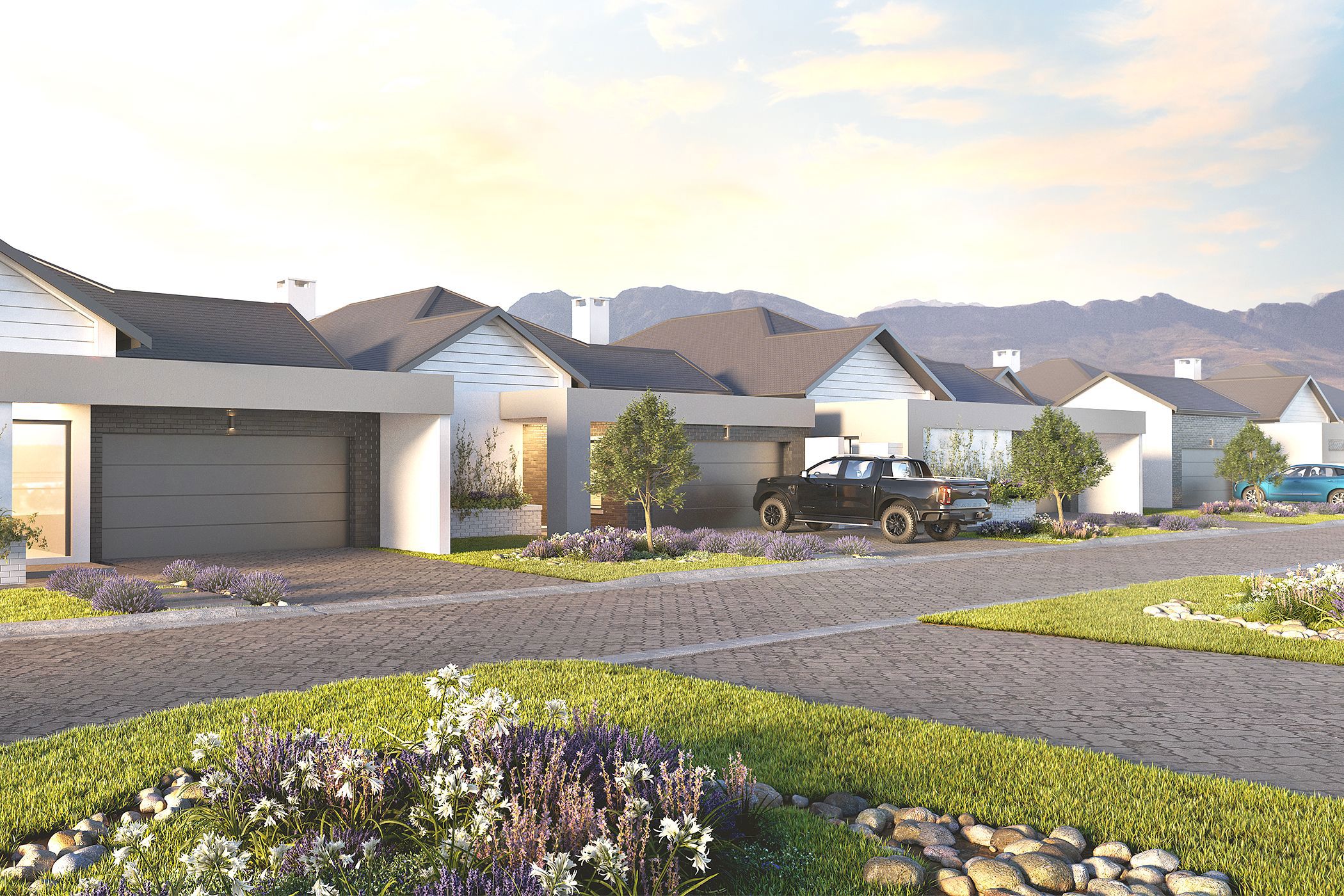 2 bedroom security estate home for sale in Paarl North