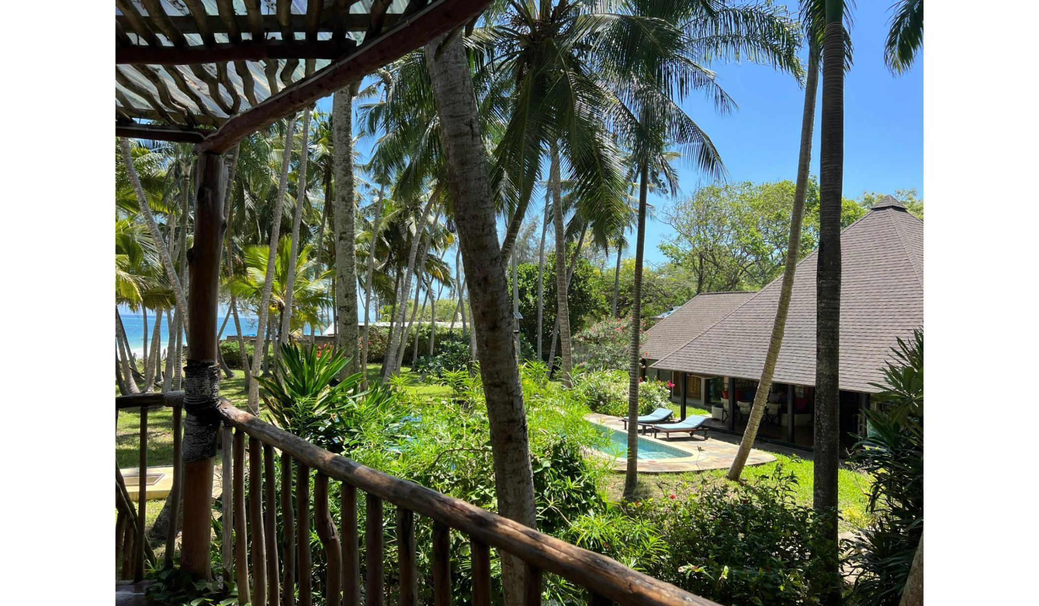 3 bedroom beachfront villa to rent in Diani (Kenya)