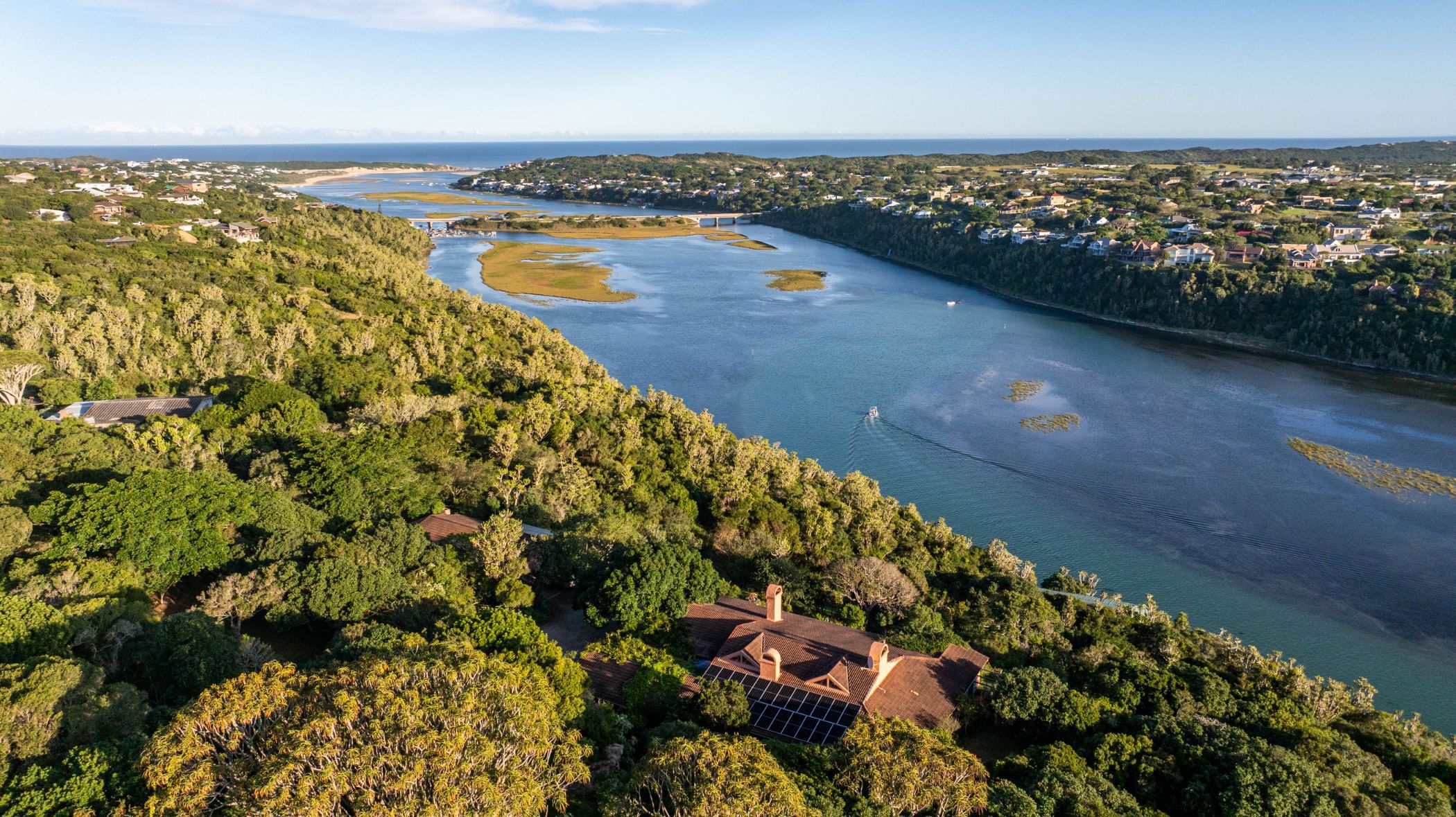 Outstanding property overlooking the Bushmans River for sale in Kenton on Sea