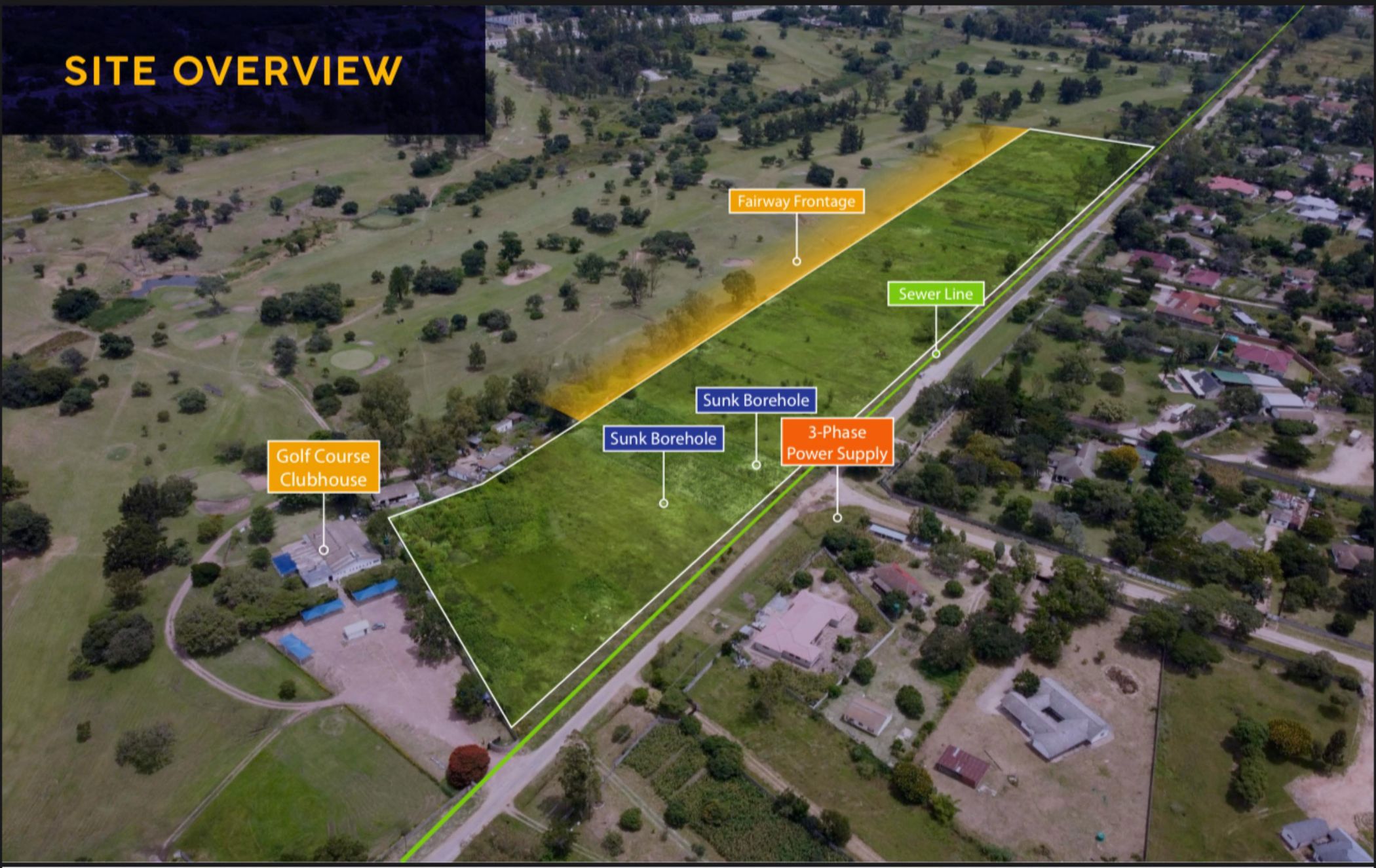61801 m&sup2; commercial vacant land for sale in Hatfield (Zimbabwe)