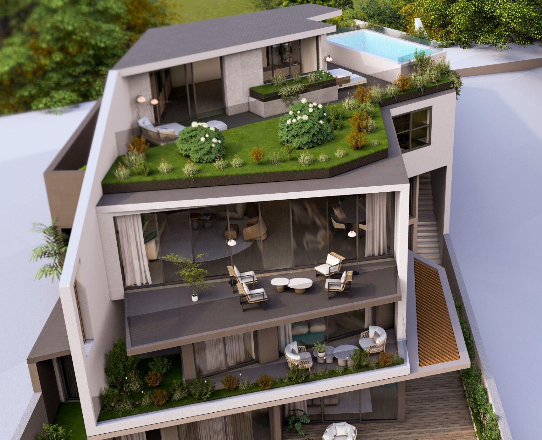 4 bedroom penthouse apartment for sale in Green Point (Cape Town)